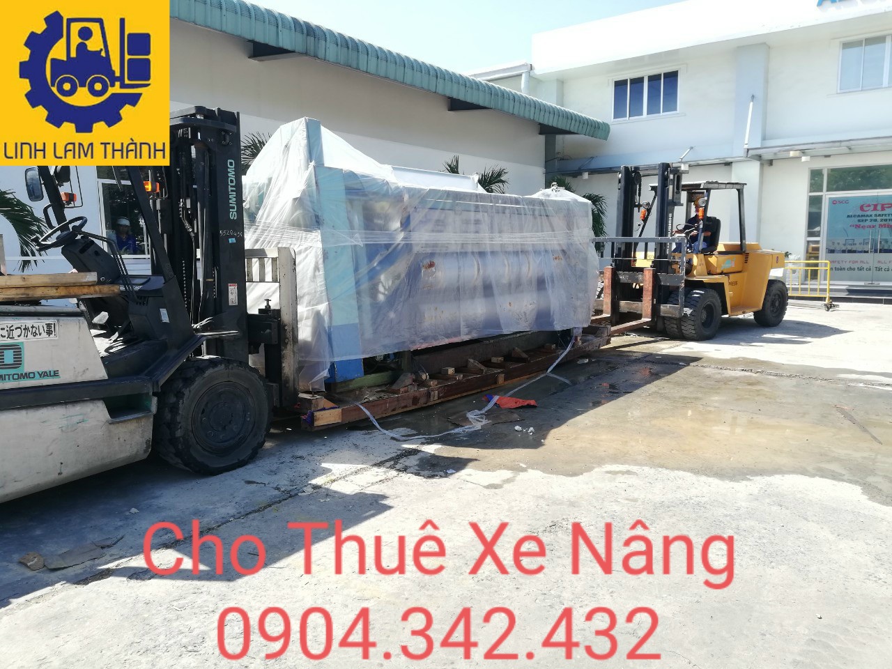 Lắp Đặt Di Chuyển Vào Vị Trí Lắp Đặt.