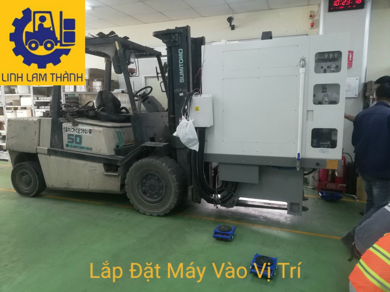 Lắp Đặt Máy Móc Công Nghiệp - Tại Bình Dương