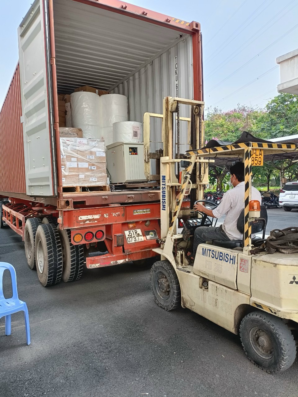 Cho thuê xe nâng tại Bình Dương